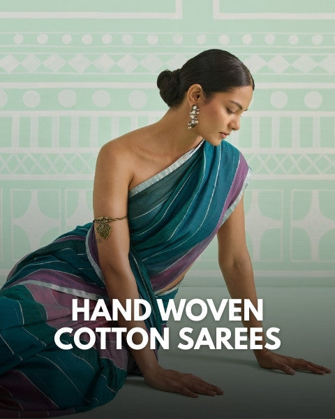 Handwoven Cotton Sarees