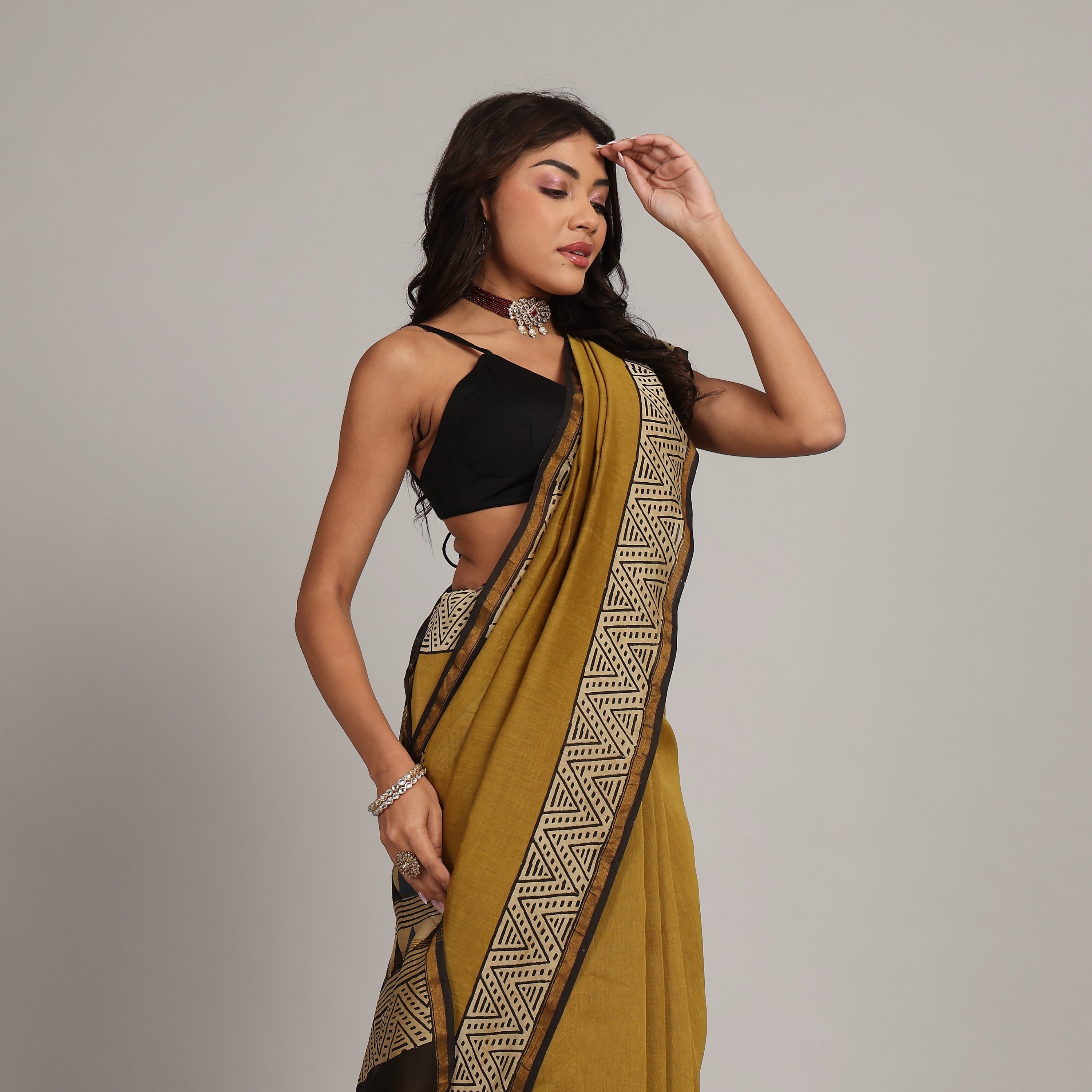Hand Block Sarees